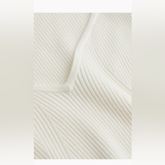 Short Rib-Knit Top - Picture 2 of 4